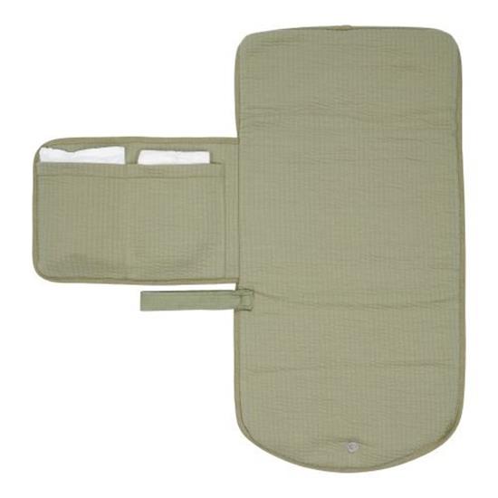 Fasciatoio da viaggio in cotone organico Pure Olive