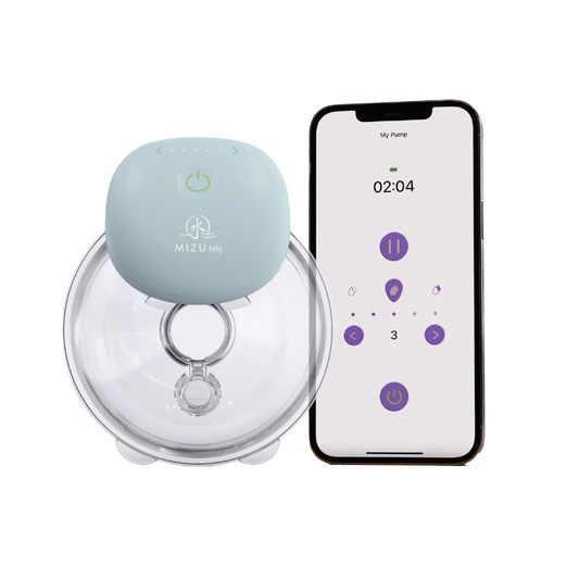 MIZU – TRAGBARE BRUSTPUMPE mit APP