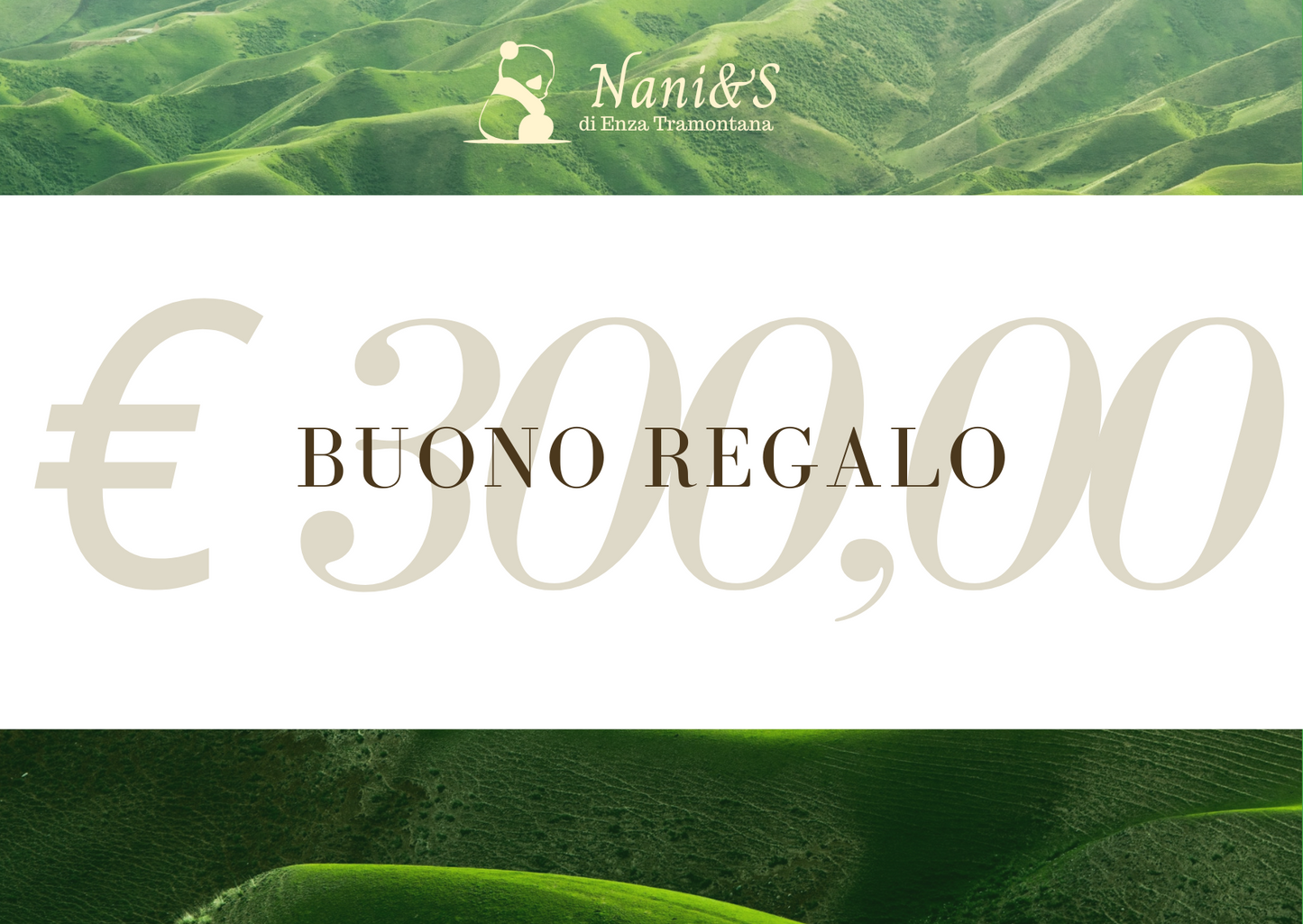 Buono regalo su Nani&S di Enza Tramontana