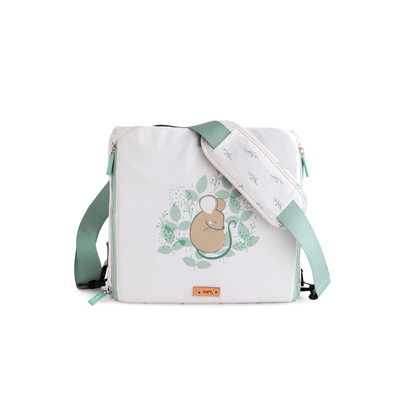 Saro baby - Sedia Rialzo portatile con scomparti