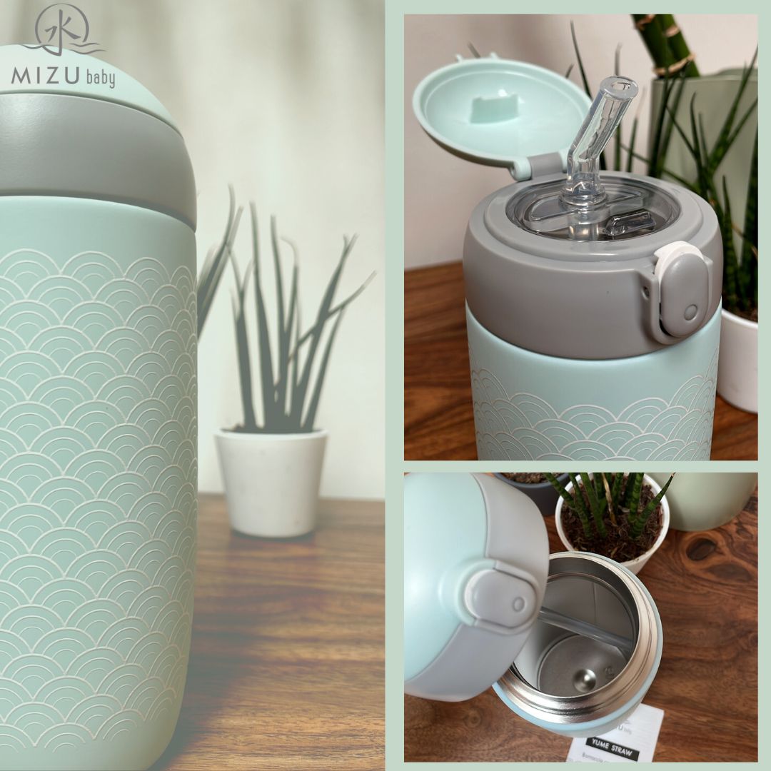 MIZU - Yume Straw - Thermos 430ml con cannuccia