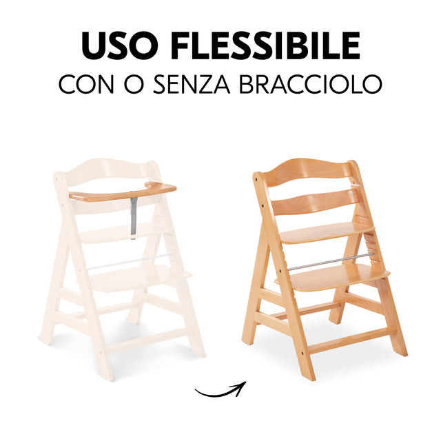 Hauck - Sedia evolutiva Alfa+ Bundle L
