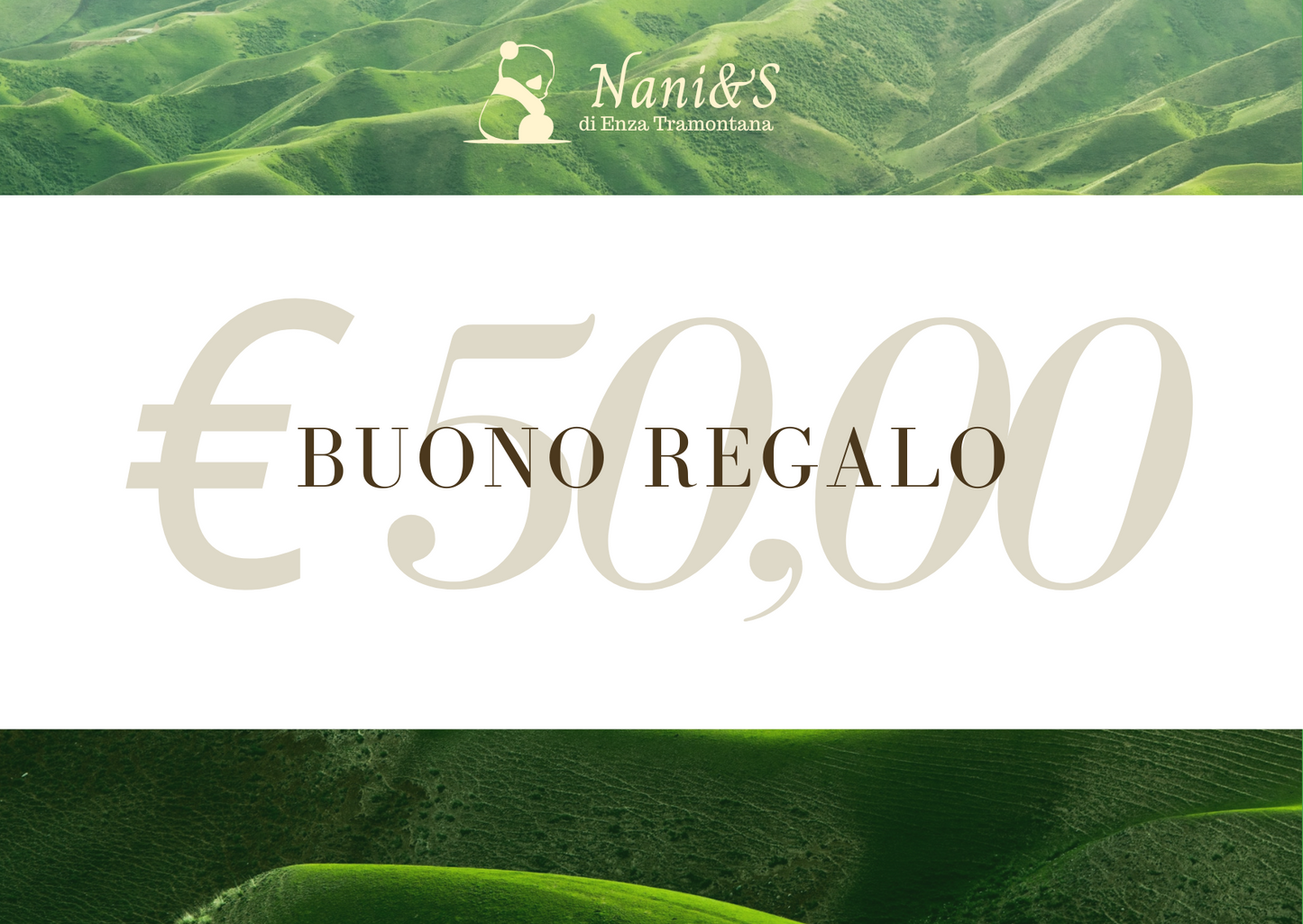 Buono regalo su Nani&S di Enza Tramontana