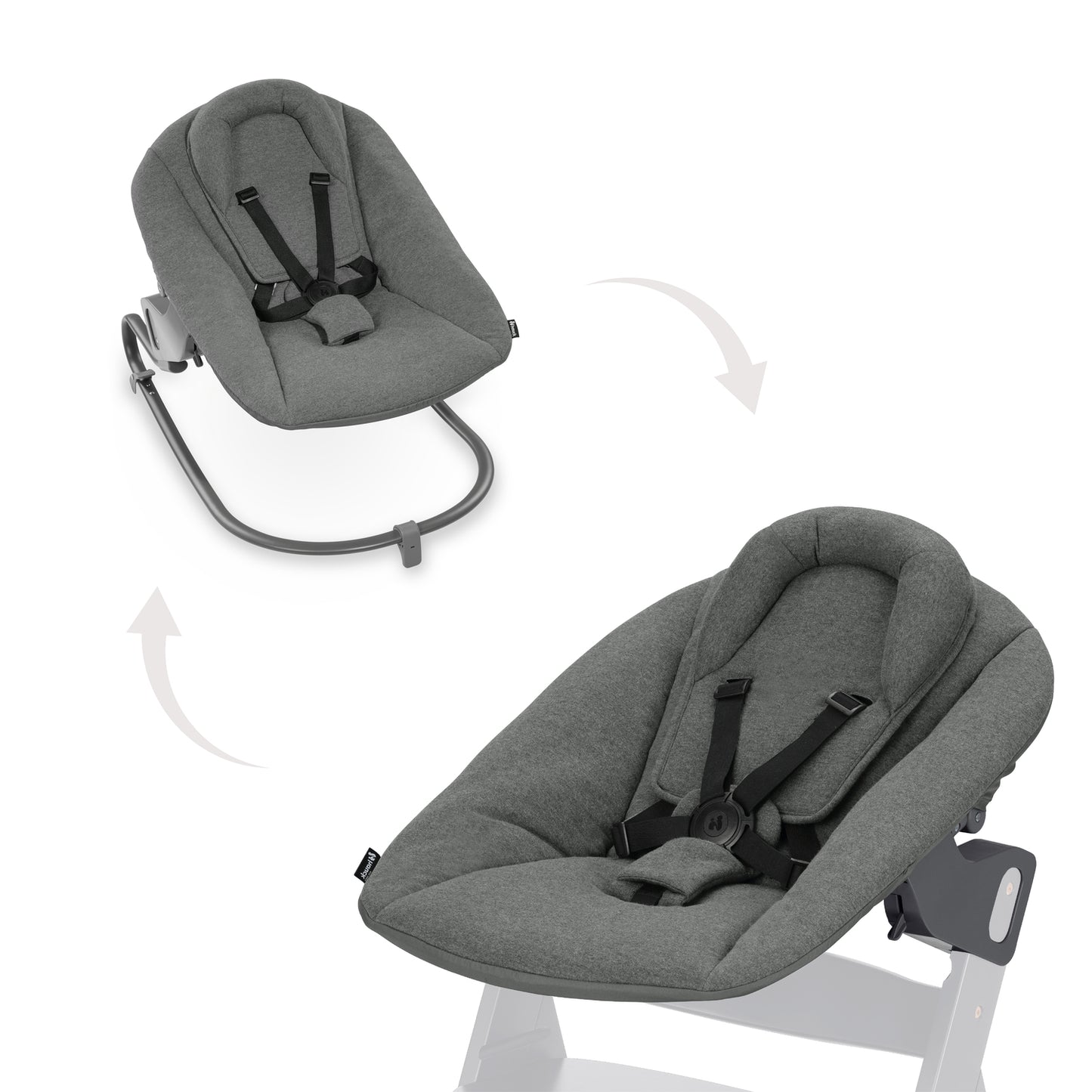 Hauck - Sedia evolutiva Alfa+ Bundle L