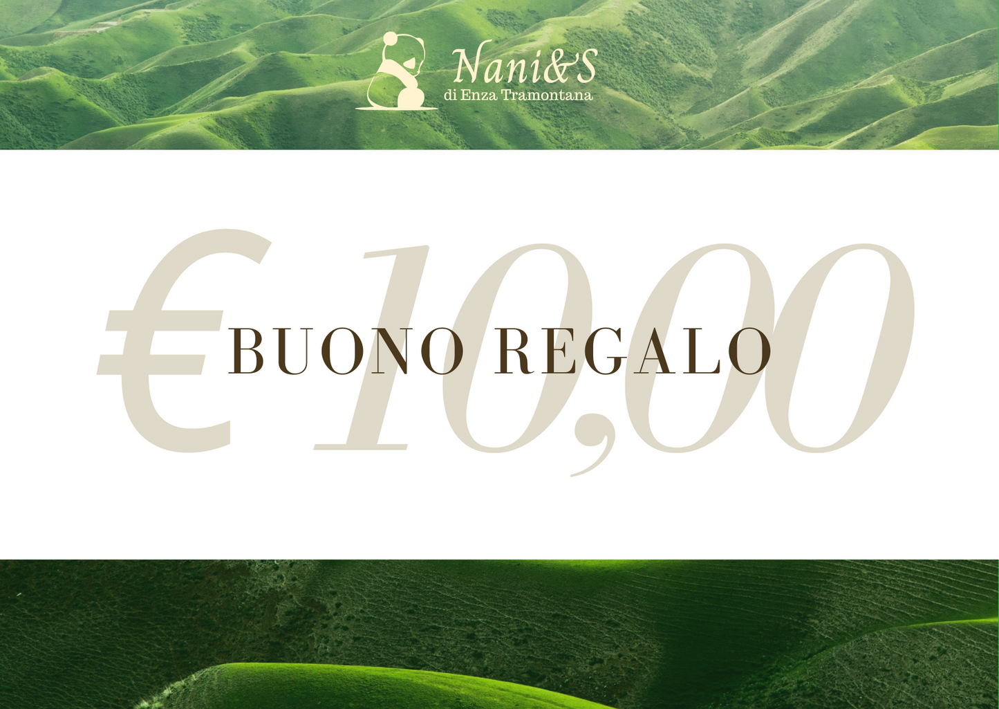 Buono regalo su Nani&S di Enza Tramontana