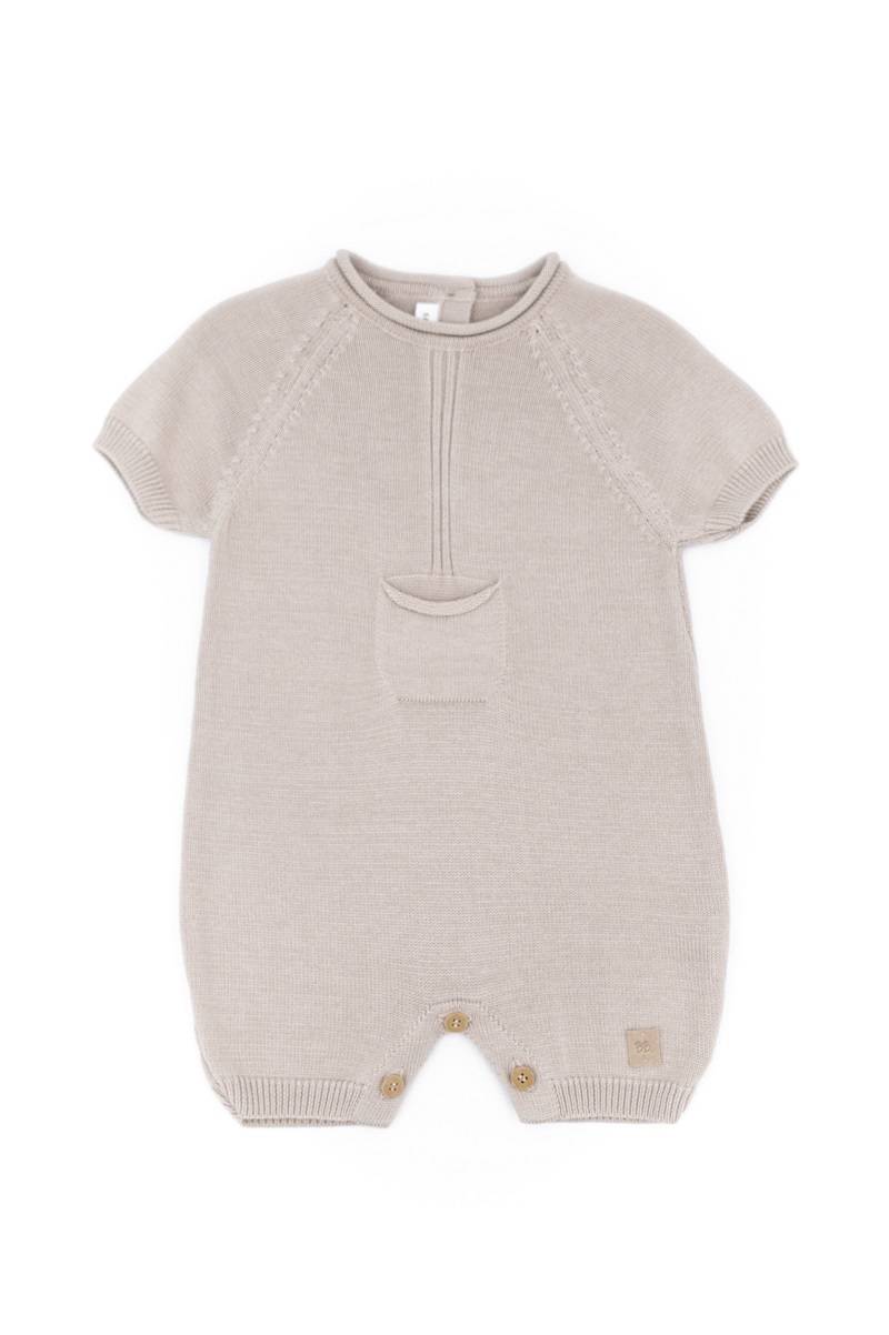 Bamboom+ - Pagliaccetto con tasca Knitted - CAMMELLO 33