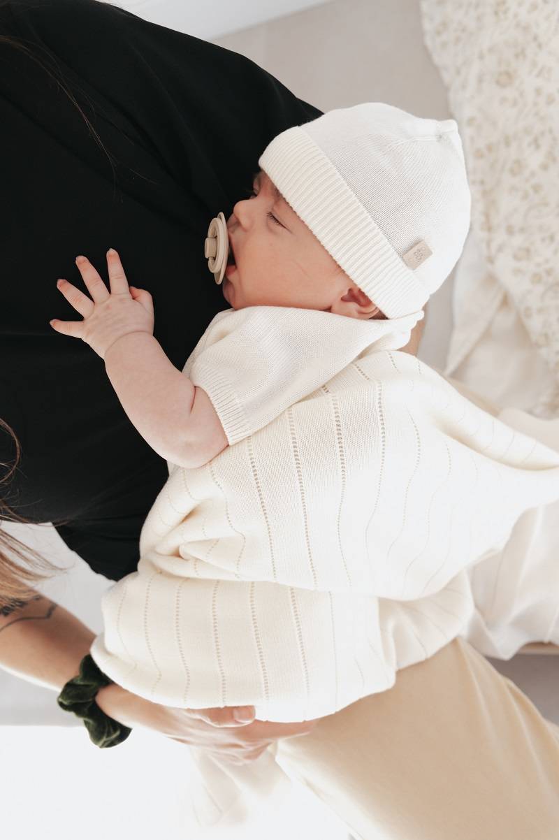 Bamboom+ - Copertina Righe Knitted