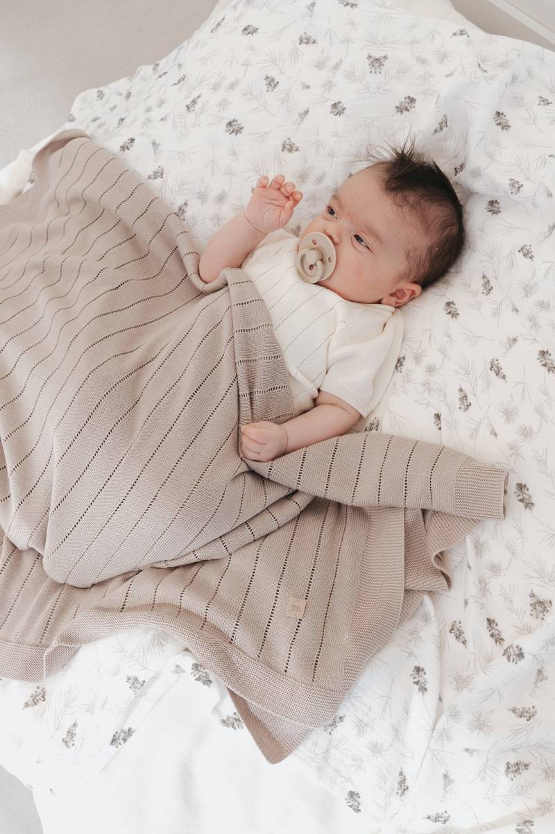 Bamboom+ - Copertina Righe Knitted