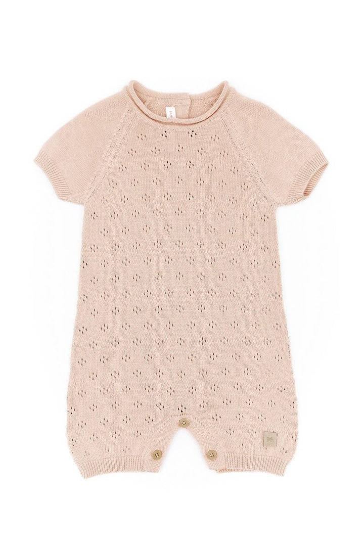Bamboom+ - Pagliaccetto Traforato Knitted - ROSA 04