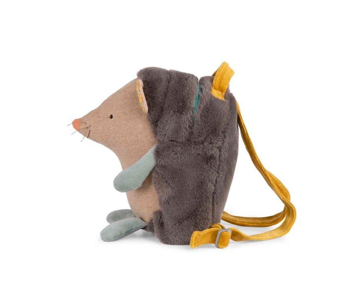 Moulin Roty - Zainetto Morbido Riccio - Trois Petits Lapins