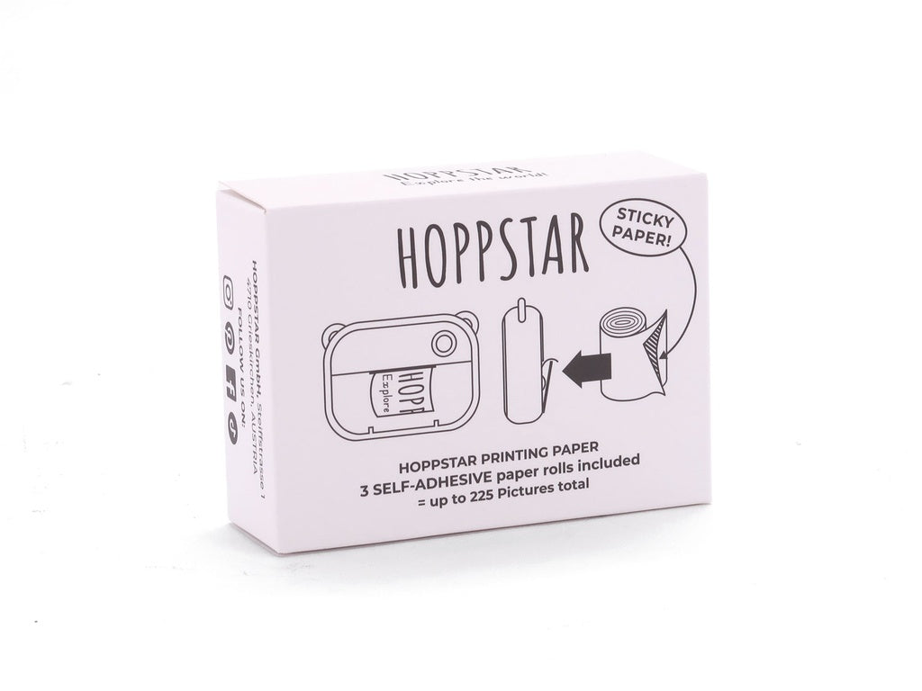 Hoppstar - Rotolini di carta per macchina fotografica Artist (1 pack, 3 rotolini)