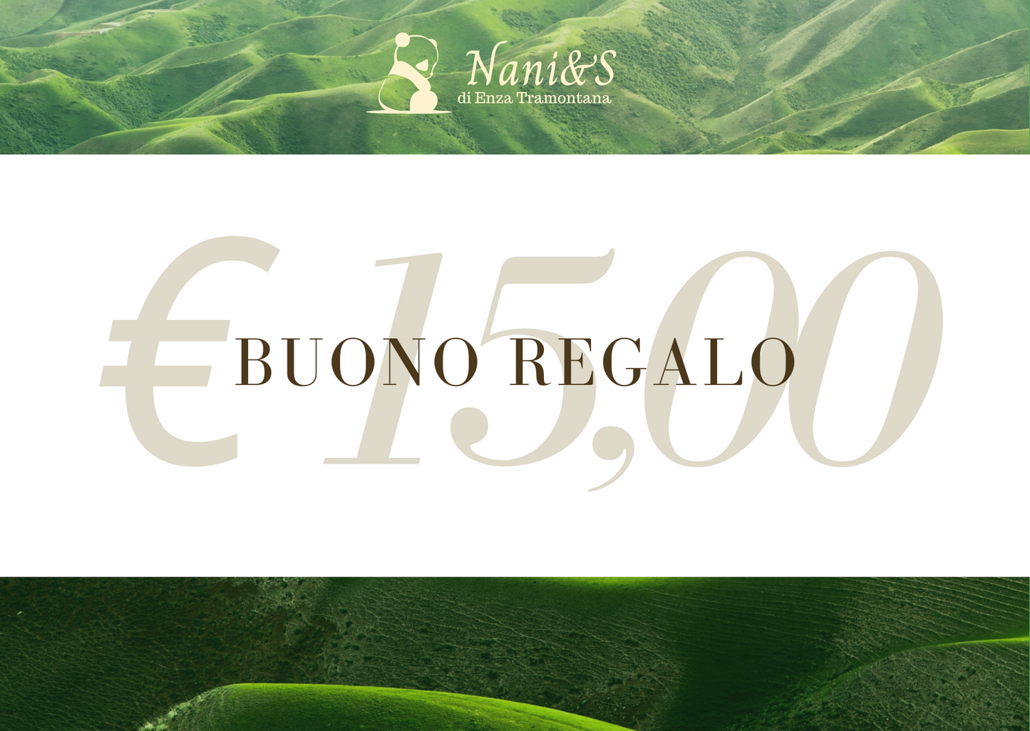 Buono regalo su Nani&S di Enza Tramontana