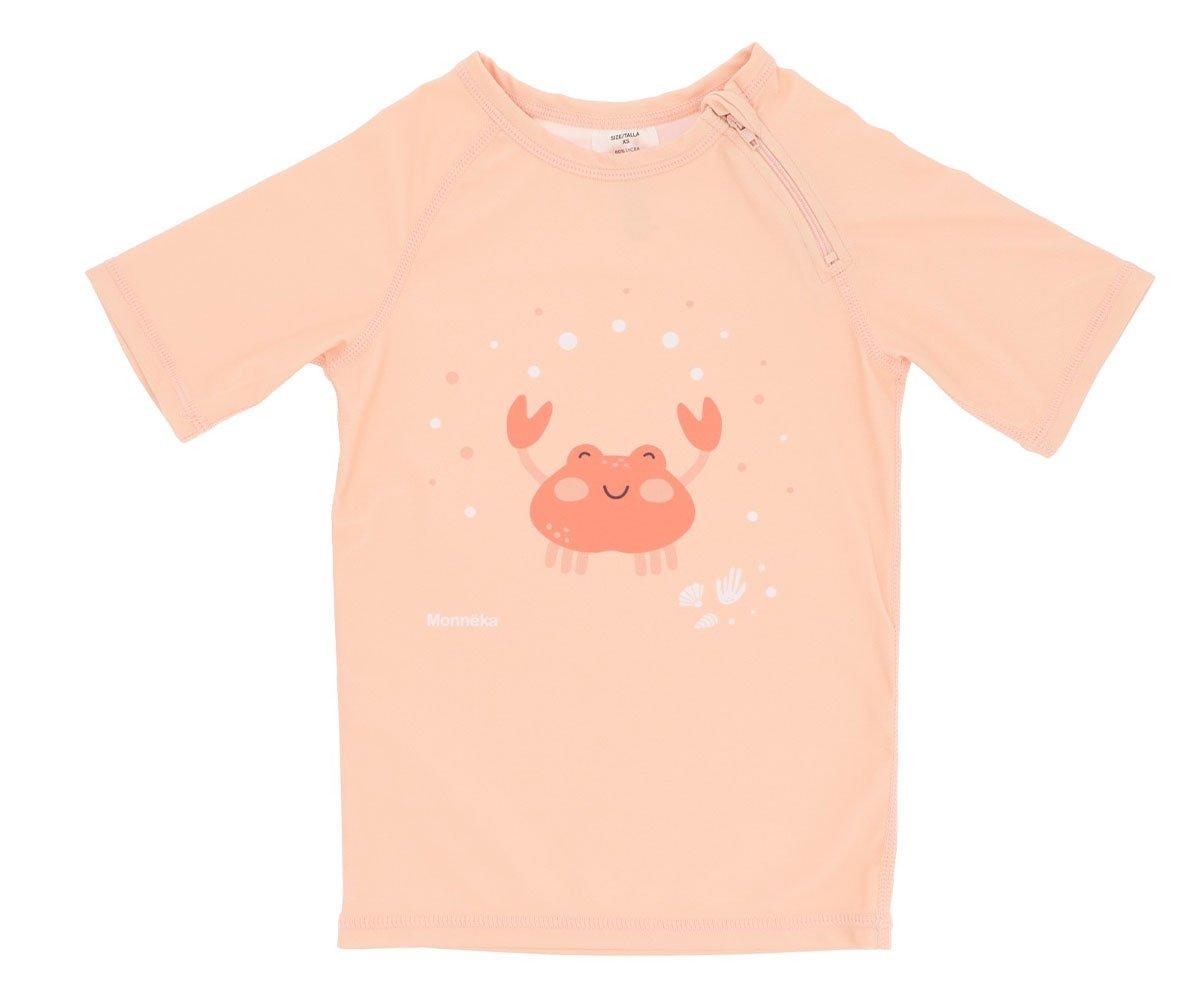 Tutete - T-Shirt Nuoto Protezione Solare - Crab Coral