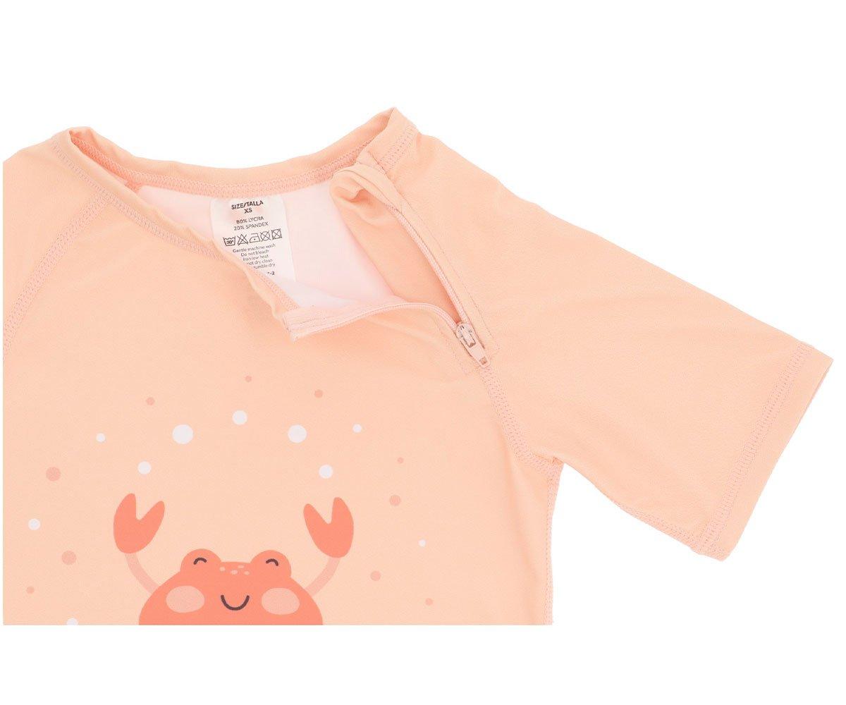 Tutete - T-Shirt Nuoto Protezione Solare - Crab Coral