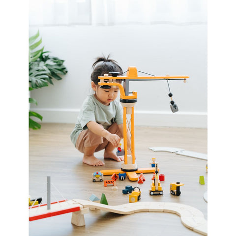 Plan Toys - Set di Gru