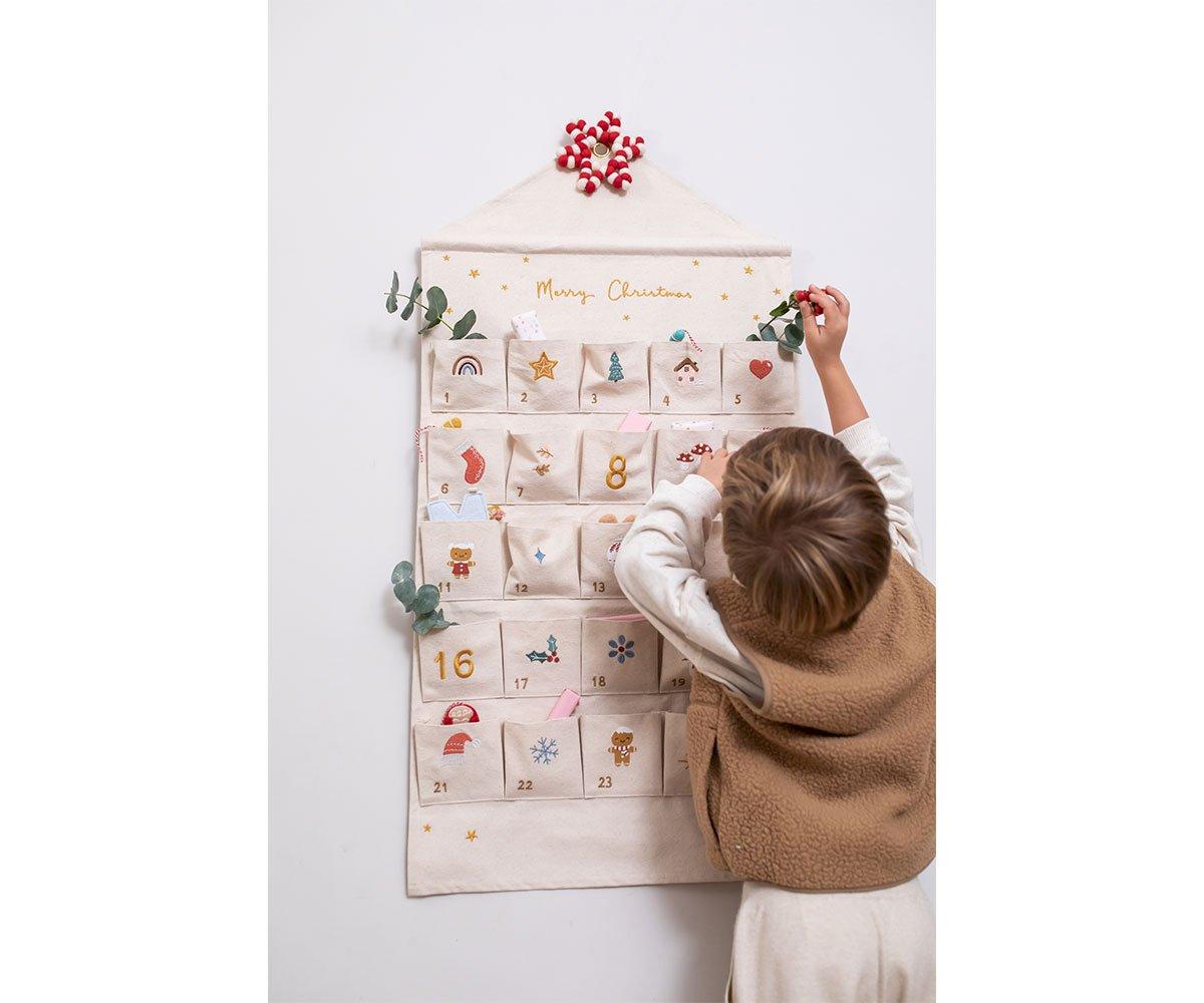 Tutete - Calendario dell'Avvento Monnëka Ricamato