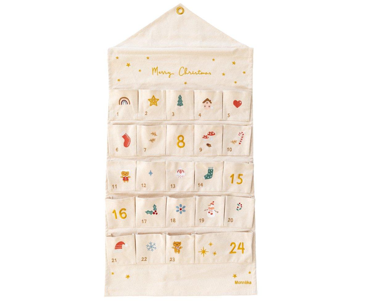 Tutete - Calendario dell'Avvento Monnëka Ricamato