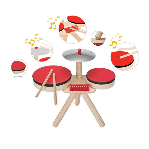 Plan Toys - Batteria Musical Band