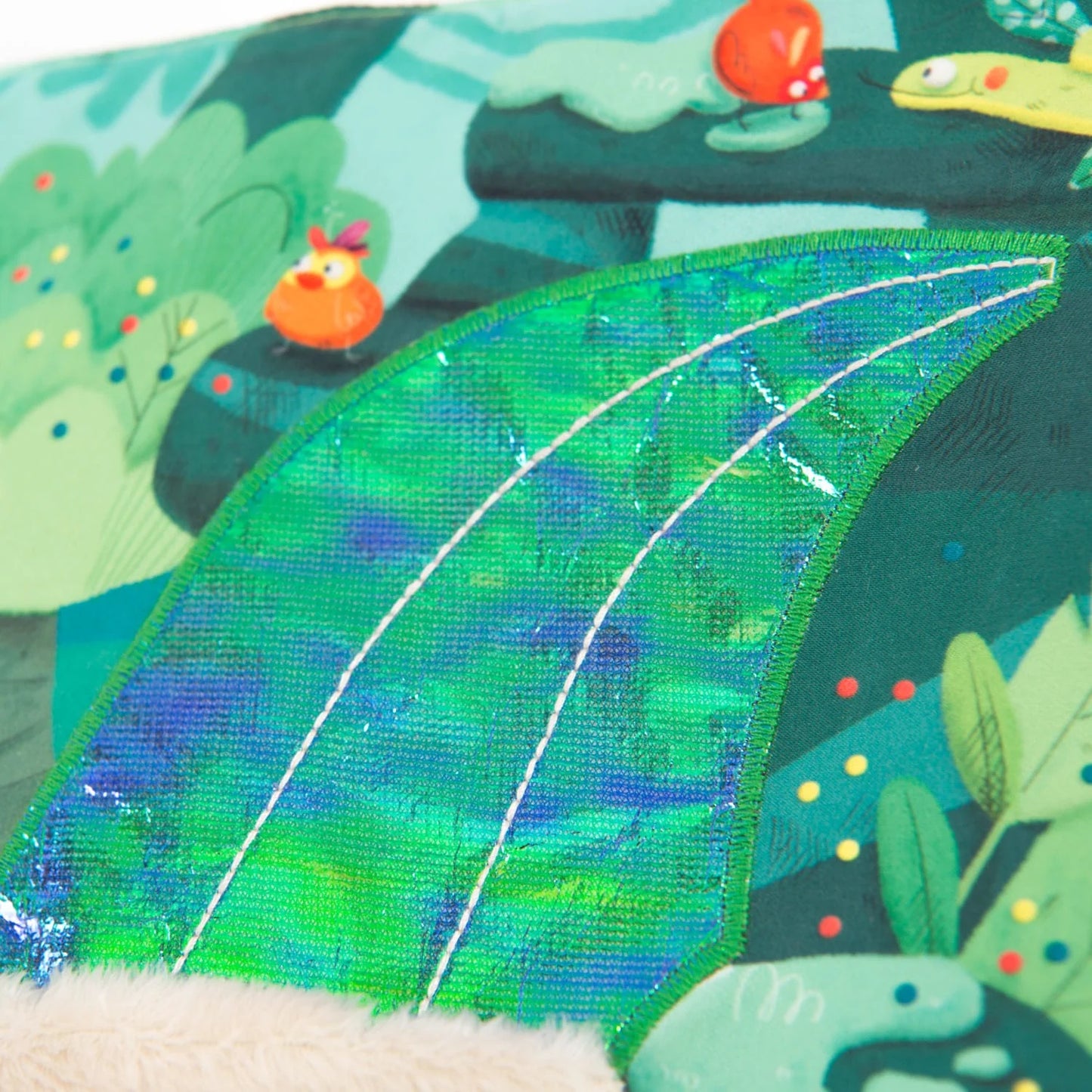 Moulin Roty - Grande libro attività in tessuto - Dans la Jungle