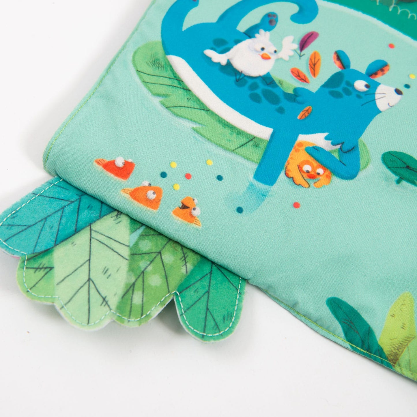 Moulin Roty - Grande libro attività in tessuto - Dans la Jungle