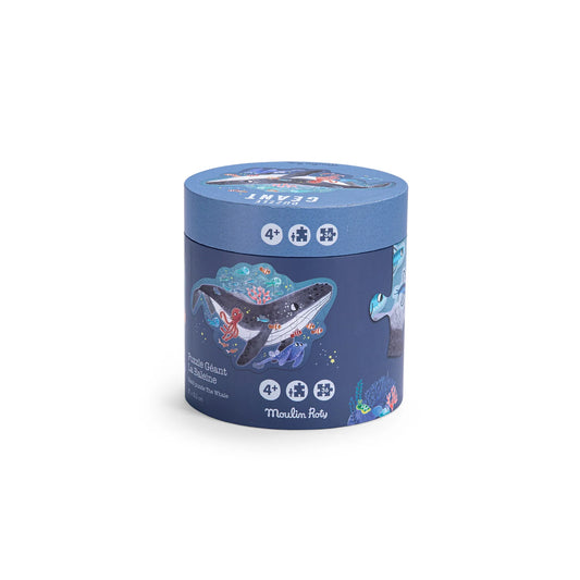 Moulin Roty - Riesenpuzzle - Der Wal - 36 Teile