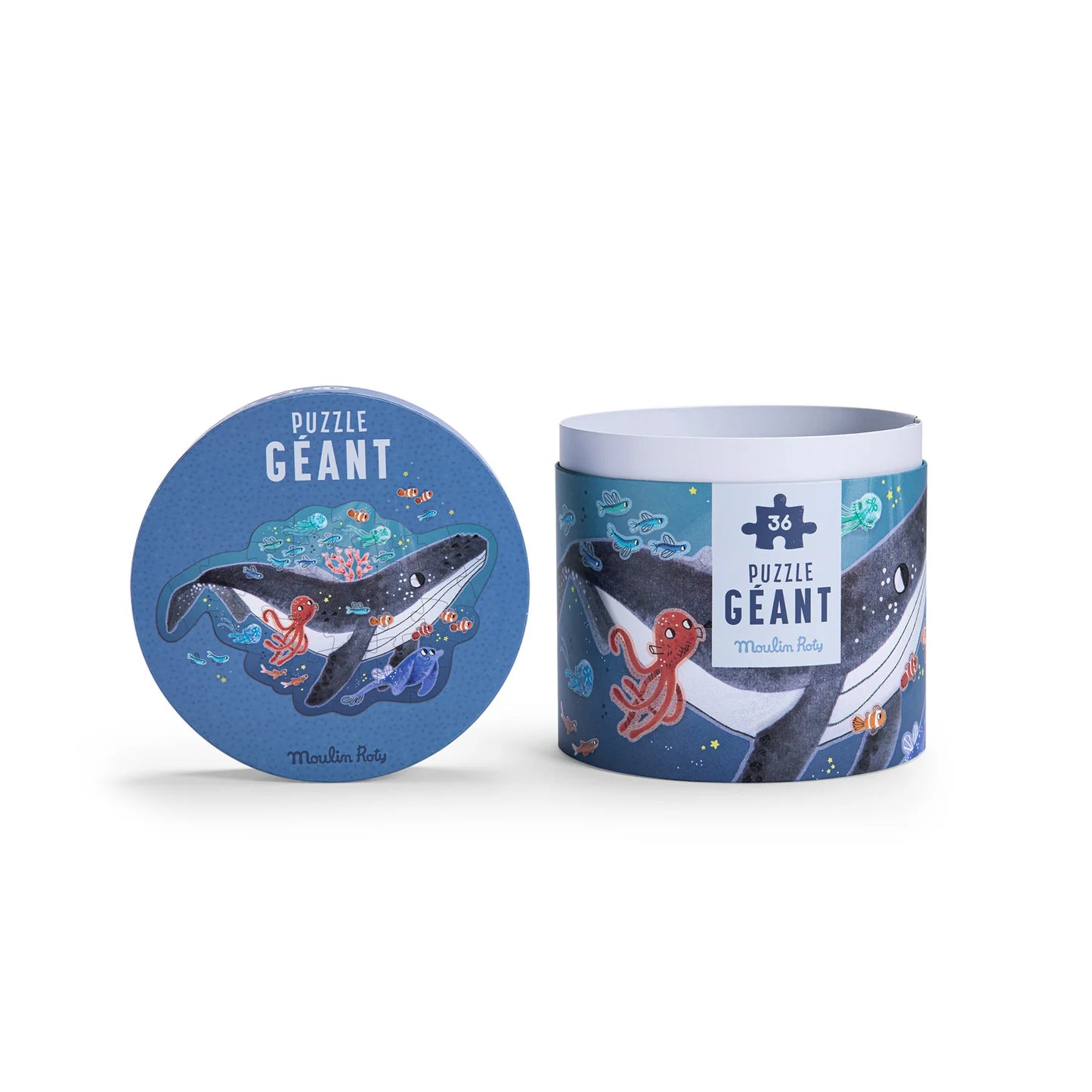 Moulin Roty - Puzzle Gigante - La Balena - 36pz