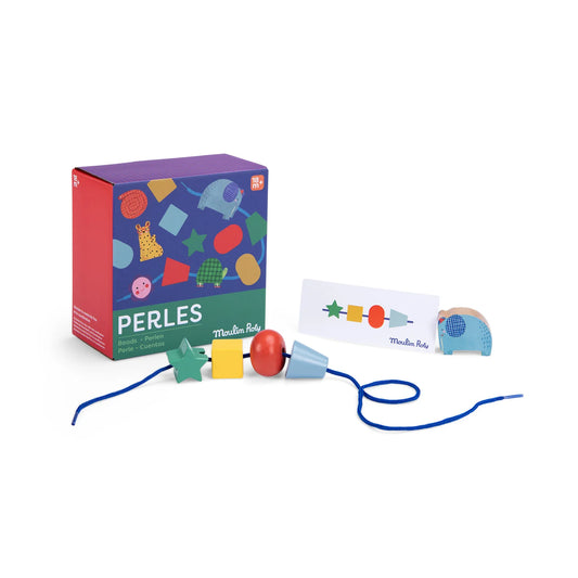 Moulin Roty – 21 Holzperlen