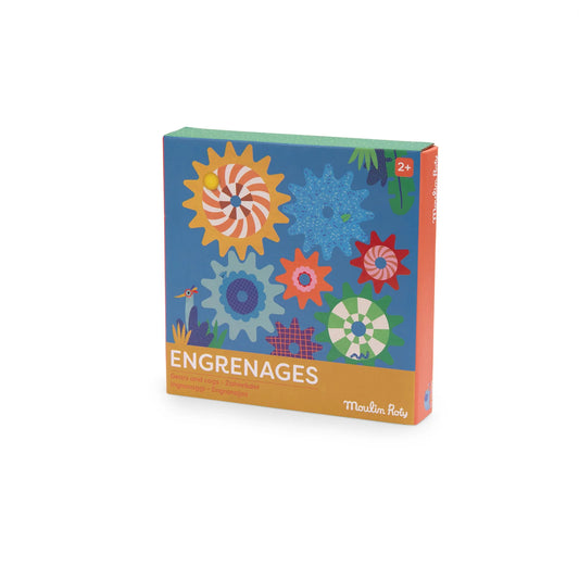 Moulin Roty – Zahnräder aus Holz