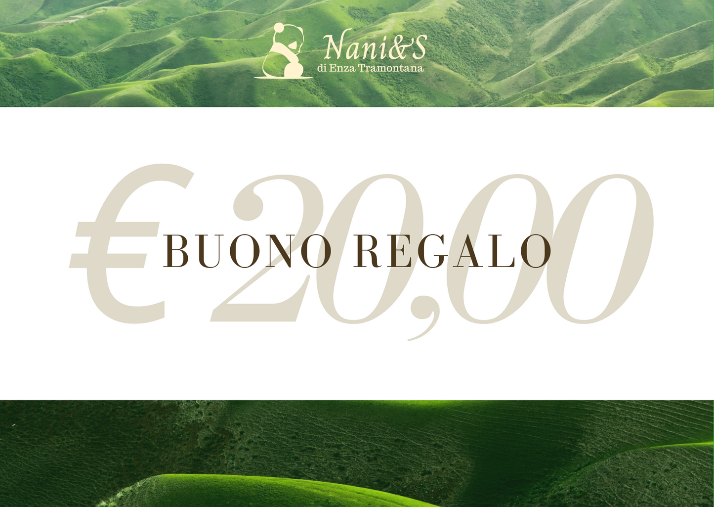 Buono regalo su Nani&S di Enza Tramontana