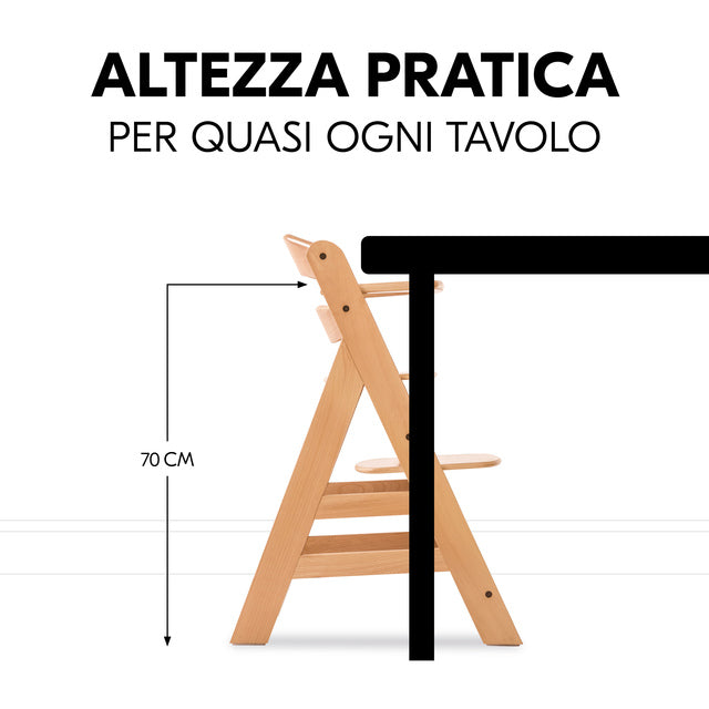 Hauck - Sedia evolutiva Alfa+ Bundle L