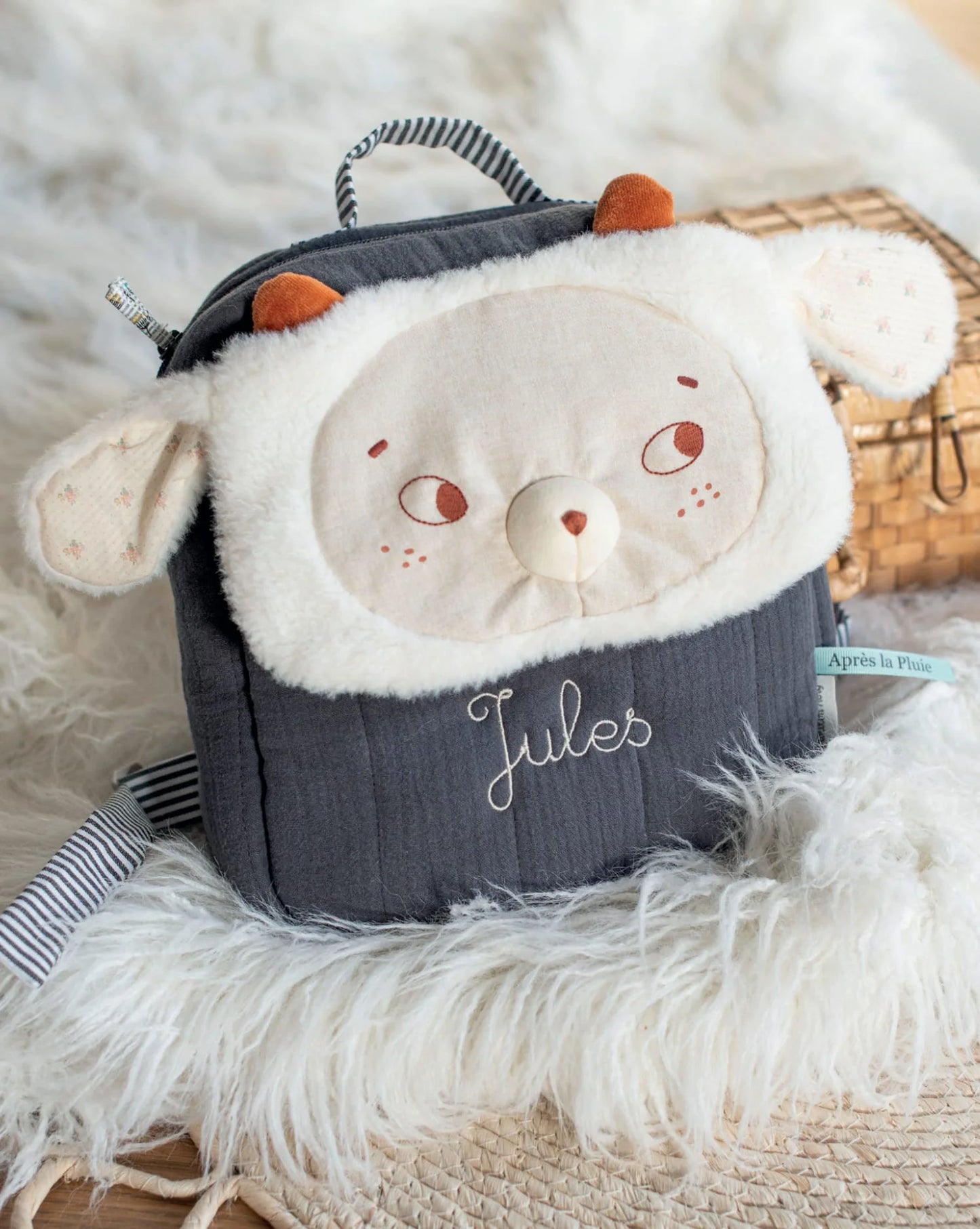 Moulin Roty - Zainetto Morbido Pecora Nuage