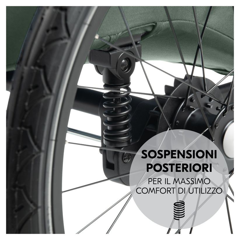 Hauck - Dryk Duo Plus rimorchio per bici
