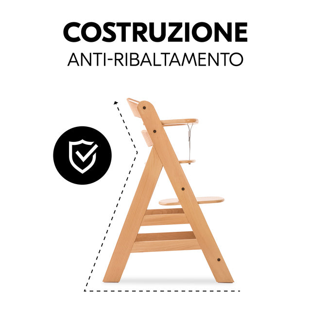 Hauck - Sedia evolutiva Alfa+ Bundle L