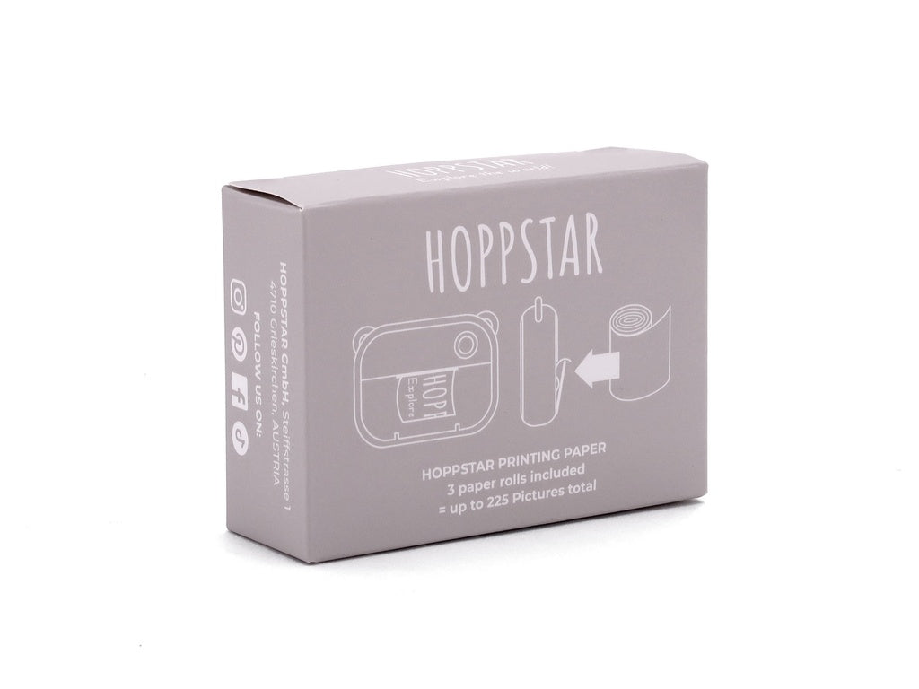 Hoppstar - Rotolini di carta per macchina fotografica Artist (1 pack, 3 rotolini)