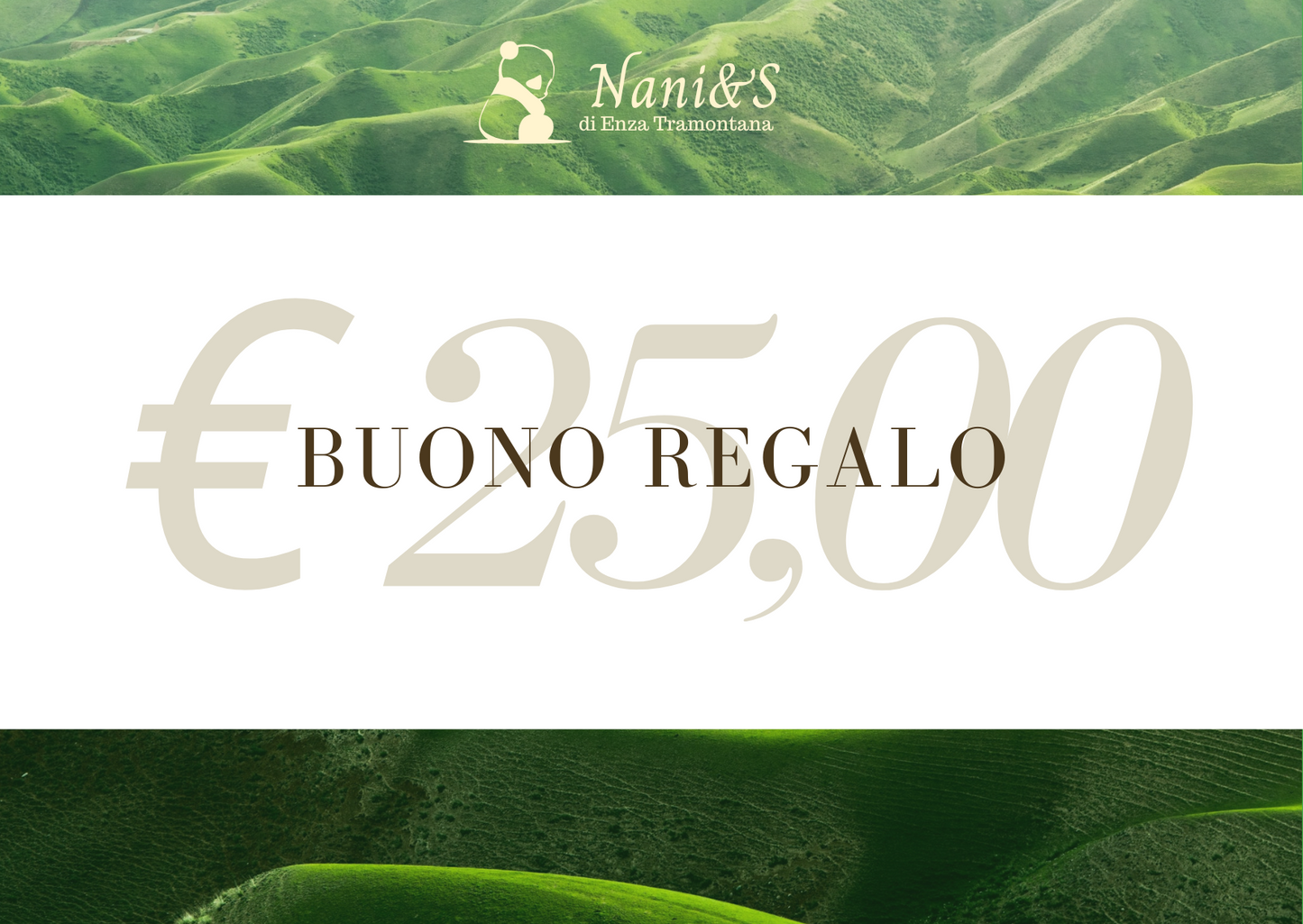 Buono regalo su Nani&S di Enza Tramontana