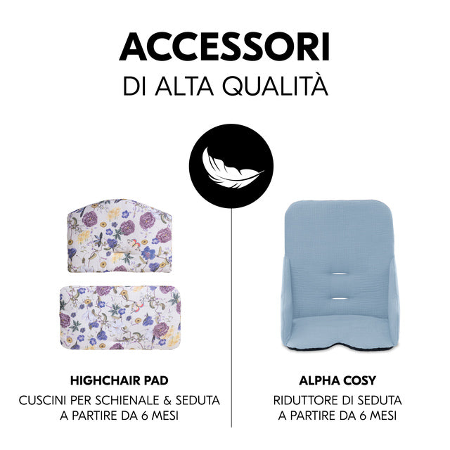 Hauck - Sedia evolutiva Alfa+ Bundle L