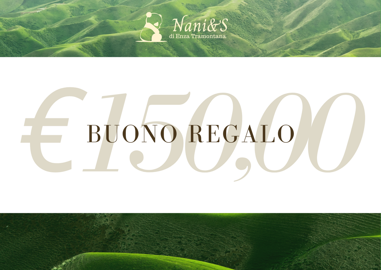 Buono regalo su Nani&S di Enza Tramontana