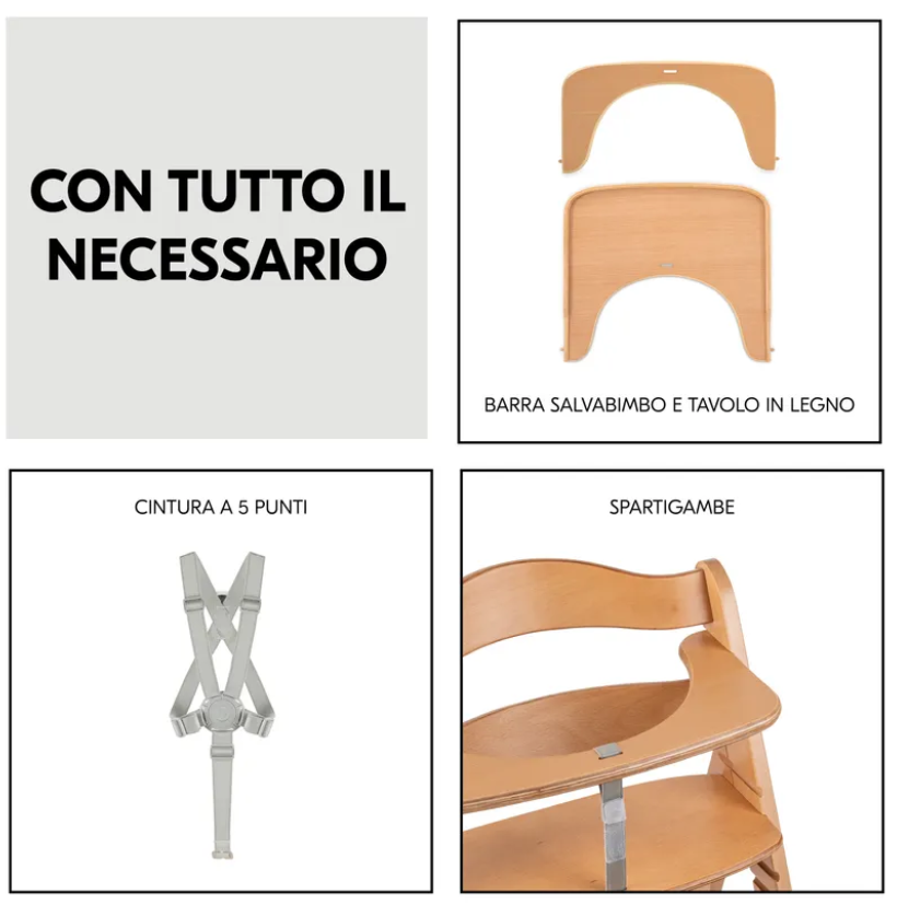 Hauck - Sedia evolutiva Beta+ Bundle