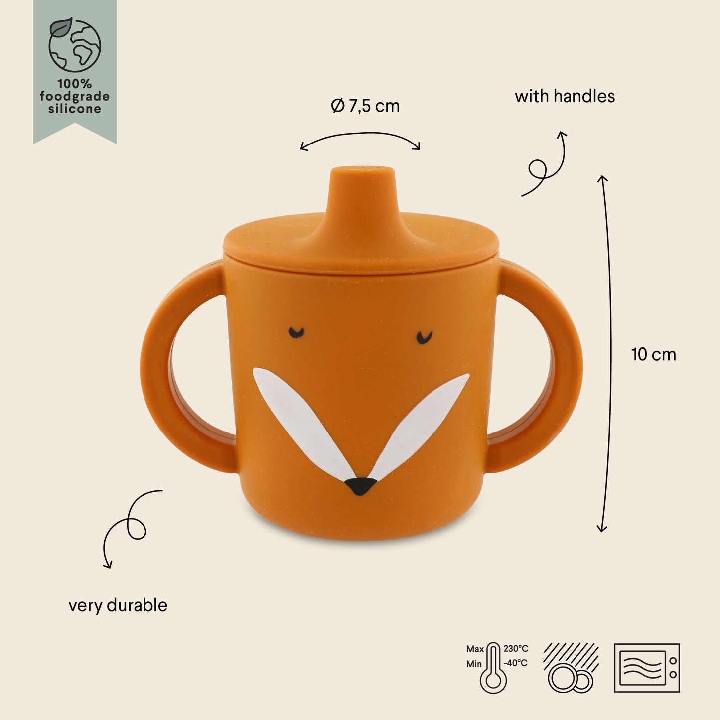 Trixie - Set pappa in silicone - Mr Fox