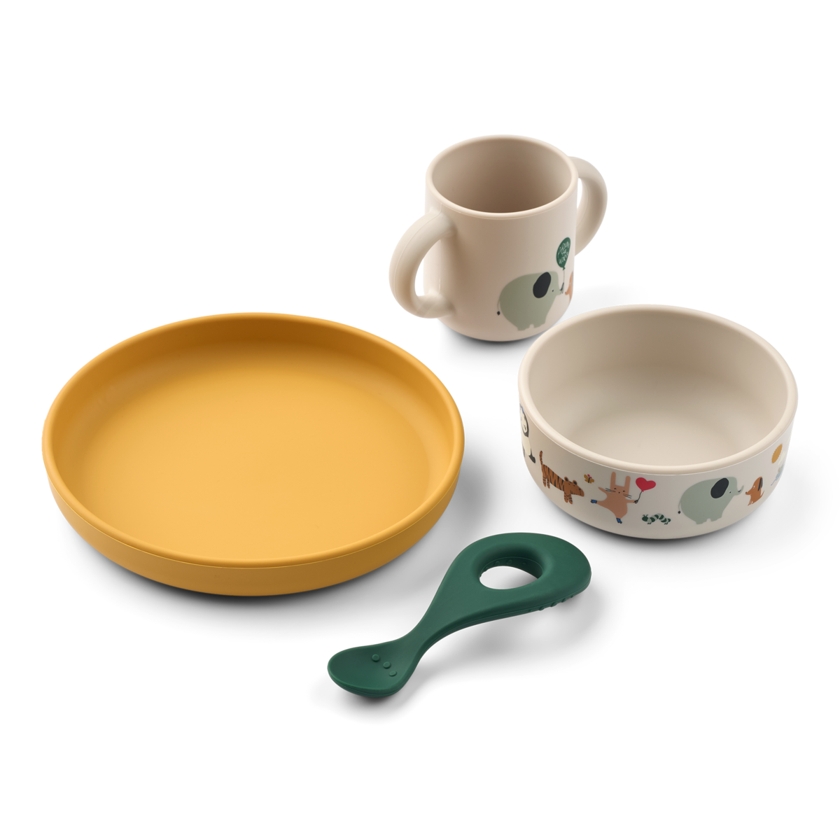 Set di stoviglie in silicone Vivi