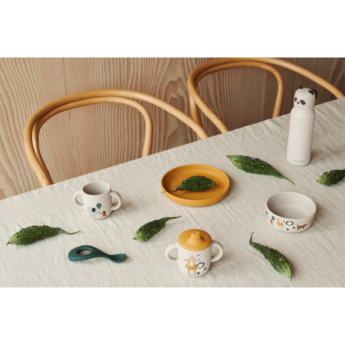 Set di stoviglie in silicone Vivi