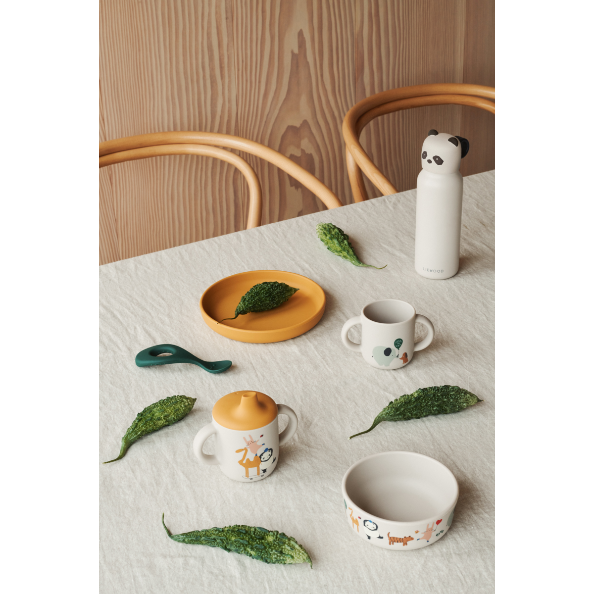 Set di stoviglie in silicone Vivi