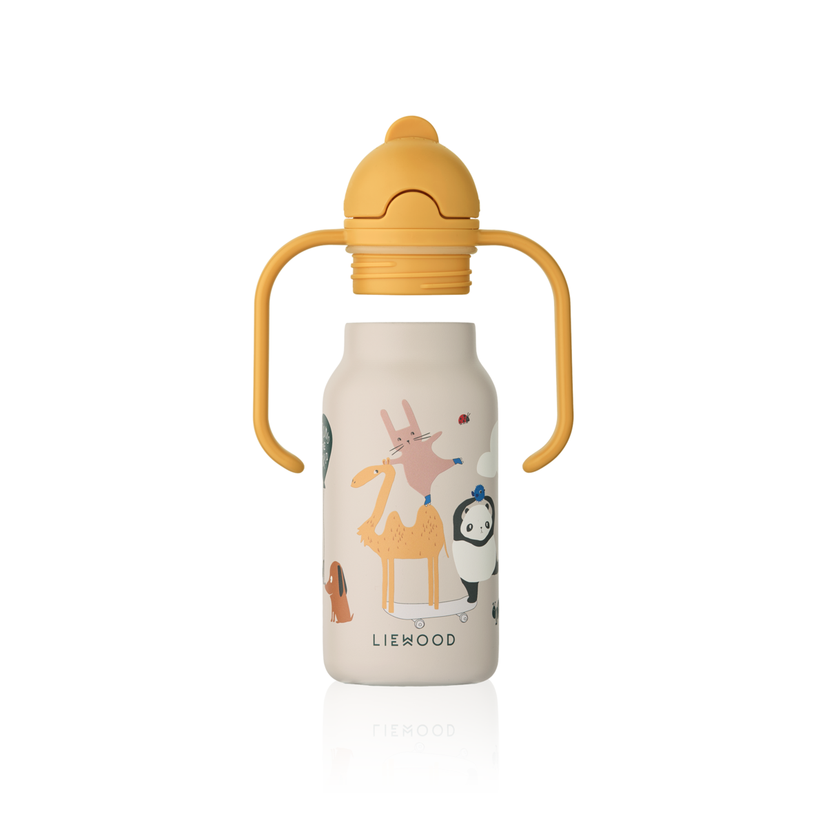 Kimmie Water Bottle - Around the World/Sandy 250 ml