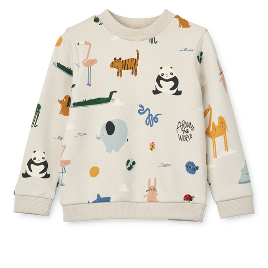 Liewood - Felpa  - Around the world / Sandy