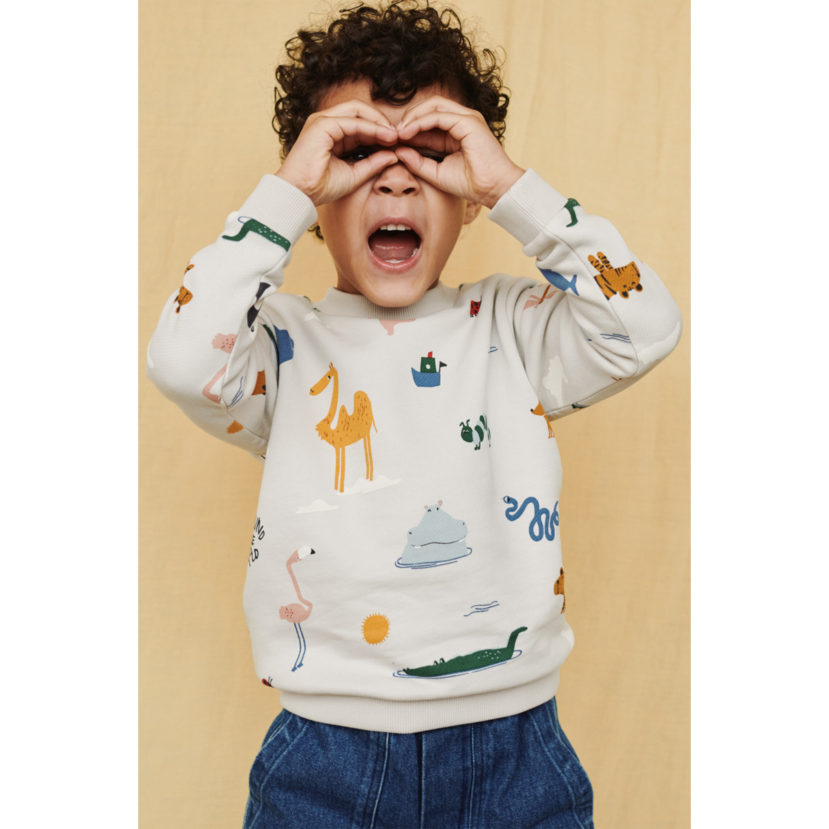 Liewood - Felpa  - Around the world / Sandy