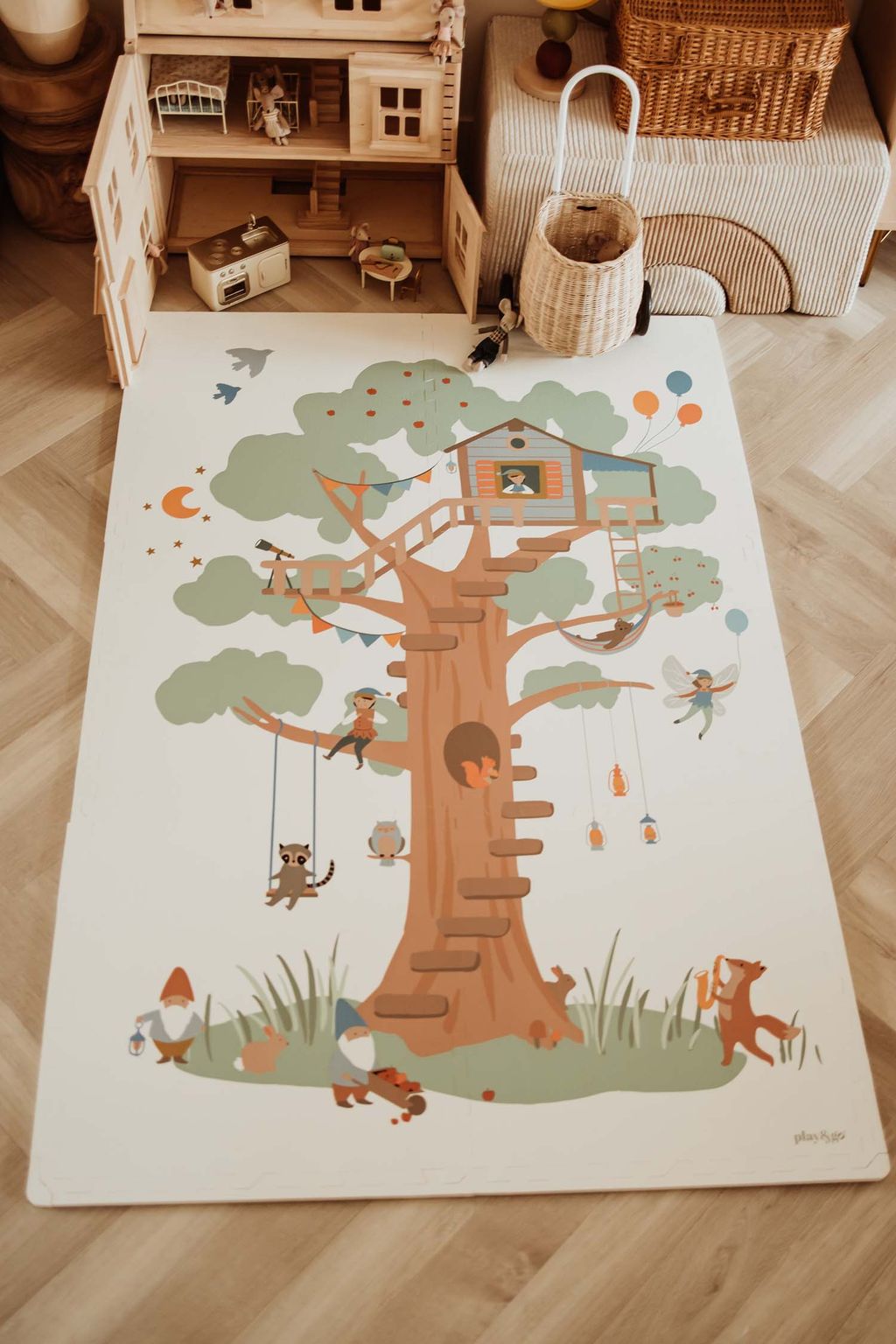 Play&Go - EEVA Spielmatte - (180 x 180 cm - 9 Fliesen)