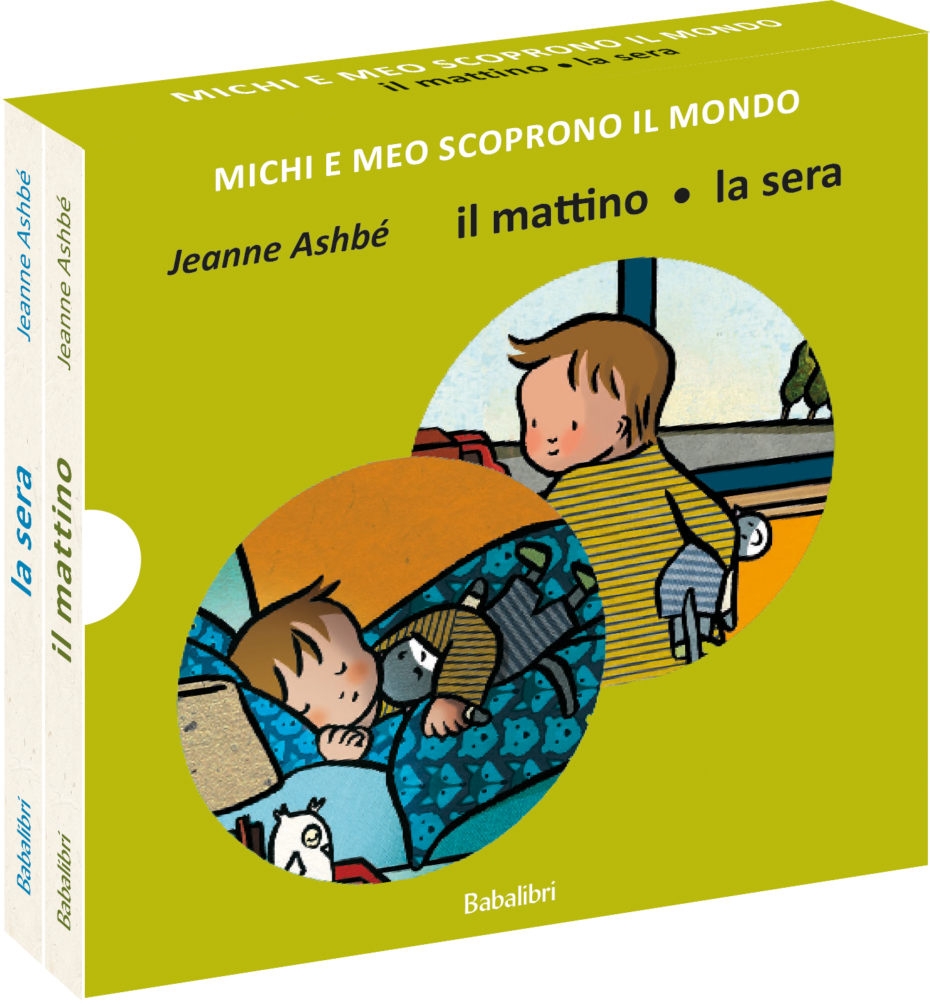 Il mattino/la sera - Michi e Meo scoprono il mondo.