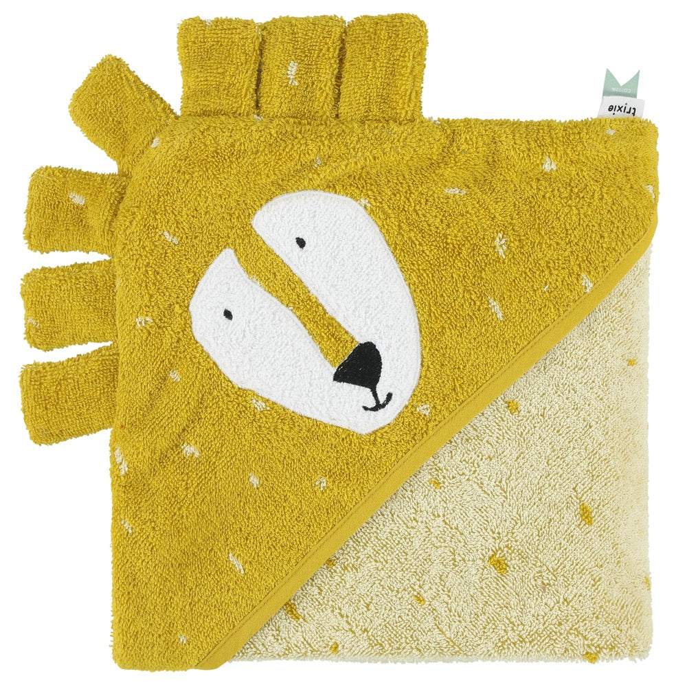 Trixie - Asciugamano con cappuccio - Mr. Lion - 75 X 75 cm