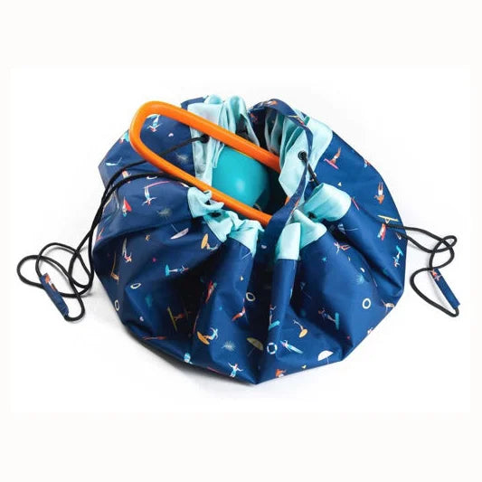 Play&Go – SPIELZEUGTASCHE UND OUTDOOR-SPIELMATTE 2 IN 1 – Surfen
