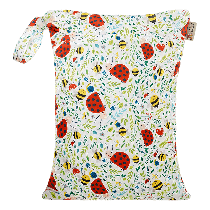 Happy Bear- Wetbag Coccinelle